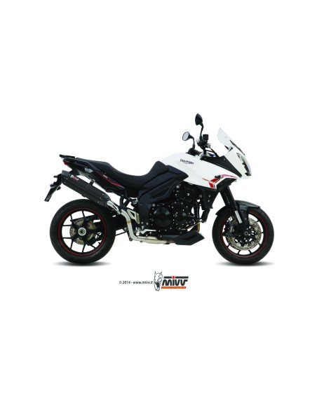 silencioso mivv suono acero negro carbon triumph tiger 1050 sport 2013 16 t 014 l9