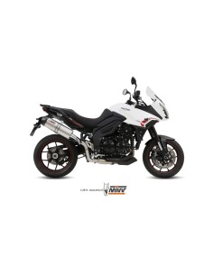 silencioso mivv oval titan c tapa carbono triumph tiger 1050 sport 2013 16 t 014 lnc