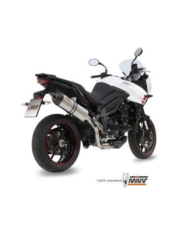 silencioso mivv oval titan c tapa carbono triumph tiger 1050 sport 2013 16 t 014 lnc
