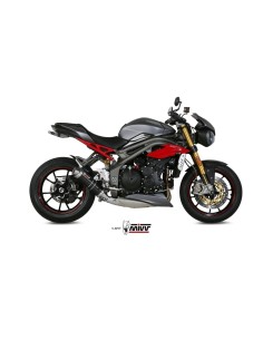 silencioso mivv gp black triumph speed triple 2016 17 t 016 lxb 2