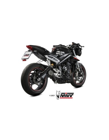 silencioso mivv x m5 black triumph street triple r s rs 2017 23 t 019 sc5b