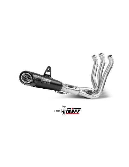 escape completo mivv 3x1 x m5 black triumph trident 660 2021 25 t 022 sc5b