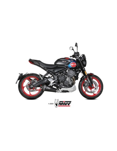 escape completo mivv 3x1 delta race black triumph trident 660 2025 26 t 029 ldrb