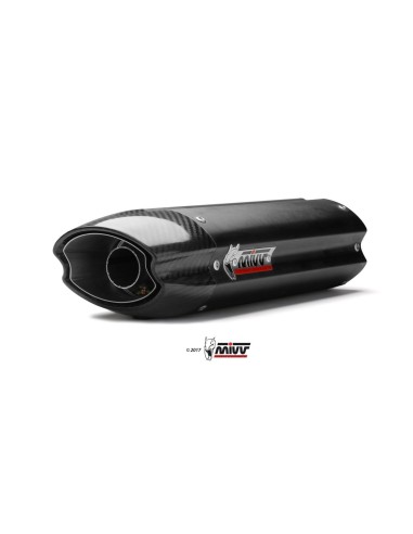 silencioso mivv suono acero negro carbon honda cbr 600 rr 2005 06 uh 027 l9
