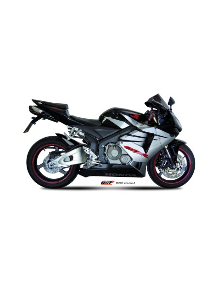 silencioso mivv suono acero negro carbon honda cbr 600 rr 2005 06 uh 027 l9