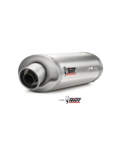 silencioso mivv oval st acero honda cbr 600 rr 2005 06 uh 027 lx2