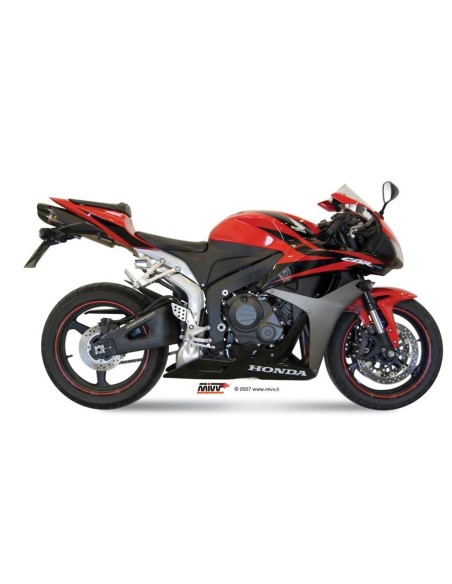 silencioso mivv suono st acero carbono honda cbr 600 rr 2007 12 cbr 600 rr 2013 16