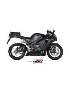 silencioso mivv ak 1 titanium con tapa de carbono honda cbr 600 rr 2024 26 uh 038 l4k 2