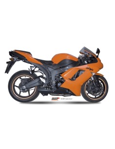 silencioso mivv suono st acero carbono kawasaki zx 6 r 2007 08 uk 019 l7 2