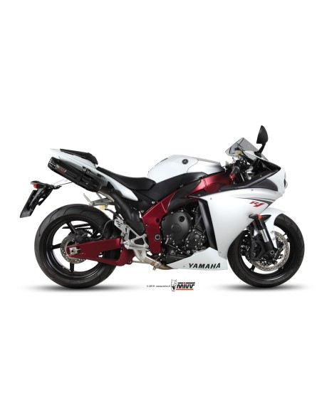 silenciosos mivvsuono acero negro carbon yamaha yzf 1000 r1 2009 14 uy 031 l9