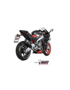 escape completo mivv 2x1 delta race carbono aprilia rs 660 2020 25 tuono 660 2021 24 2