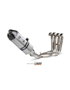 escape completo mivv 4x2x1 speed edge st steel con tapa carbono bmw s 1000 rr 2010 14