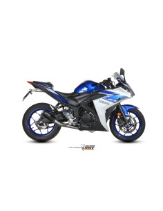 escape completo mivv 2x1 mk3 black yamaha yzf r25 2015 24 mt 03 2016 24 r3 2015 24