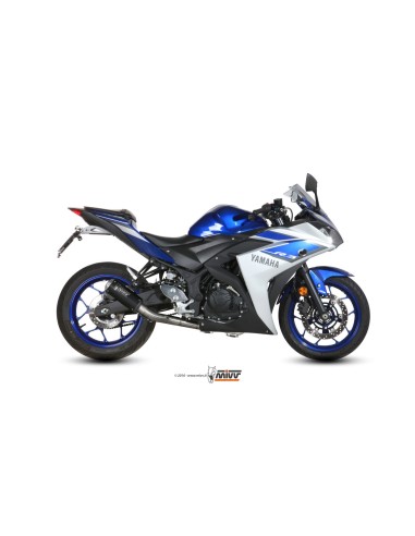 escape completo mivv 2x1 mk3 black yamaha yzf r25 2015 24 mt 03 2016 24 r3 2015 24