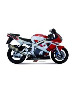 silencioso mivv suono st acero carbono yamaha yzf 600 r6 1999 02 y 003 l7 2