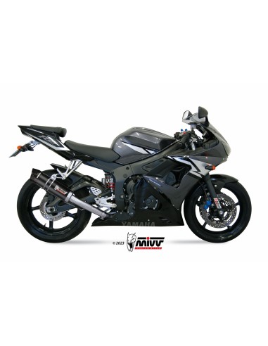 silencioso mivv gp carbon c tapa carbono yamaha yzf 600 r6 2003 05 y 013 l2sc