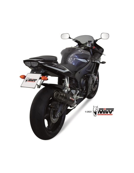 silencioso mivv gp carbon c tapa carbono yamaha yzf 600 r6 2003 05 y 013 l2sc