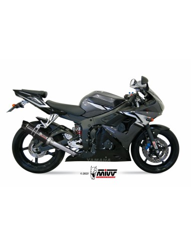silencioso mivv gp acero negro carbon yamaha yzf 600 r6 2003 05 y 013 lxbc