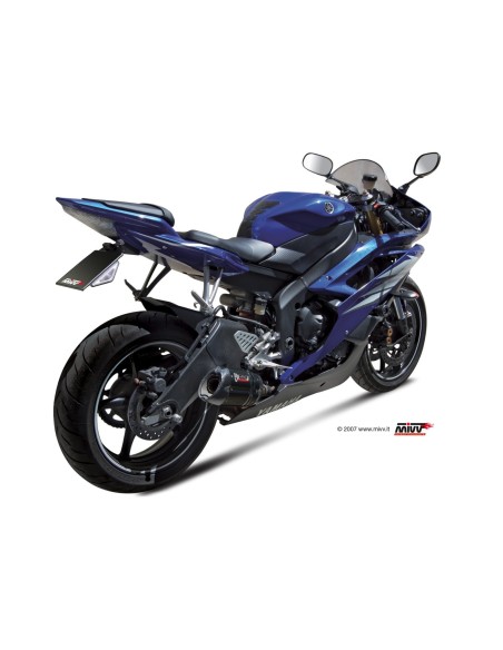 silencioso mivv suono acero negro carbon yamaha yzf 600 r6 2006 16 y 021 l9