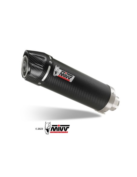 silencioso mivv gp carbon c tapa carbono yamaha fz1 fz1 fazer 2006 16 y 023 l2sc