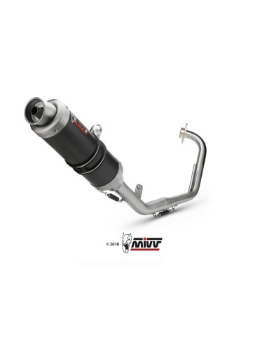 escape completo mivv 1x1 gp carbon yamaha yzf r125 2008 13 y 030 l2s