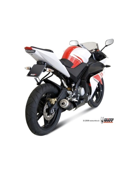 escape completo mivv 1x1 gp carbon yamaha yzf r125 2008 13 y 030 l2s
