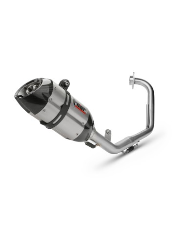 escape completo mivv 1x1 suono st steel con tapa carbono yamaha yzf r125 2008 13 y 030 l7