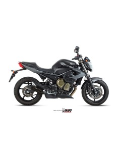 silencioso mivv double gun black yamaha xj6 xj6 diversion 2009 16 y 032 ldgb 2