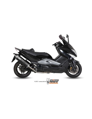 escape completo mivv 2x1 speed edge black yamaha t max 500 2008 11 y 035 lrb