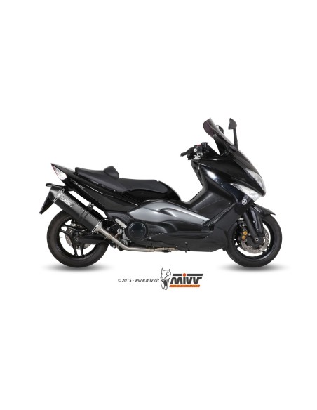 escape completo mivv 2x1 speed edge black yamaha t max 500 2008 11 y 035 lrb