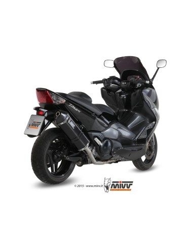 escape completo mivv 2x1 speed edge black yamaha t max 500 2008 11 y 035 lrb