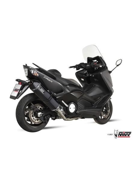 escape completo mivv 2x1 speed edge black yamaha t max 530 2012 16 y 037 lrb