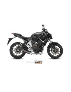 escape completo mivv 2x1 oval carbono con tapa carbono yamaha mt 07 fz 07 2014 25
