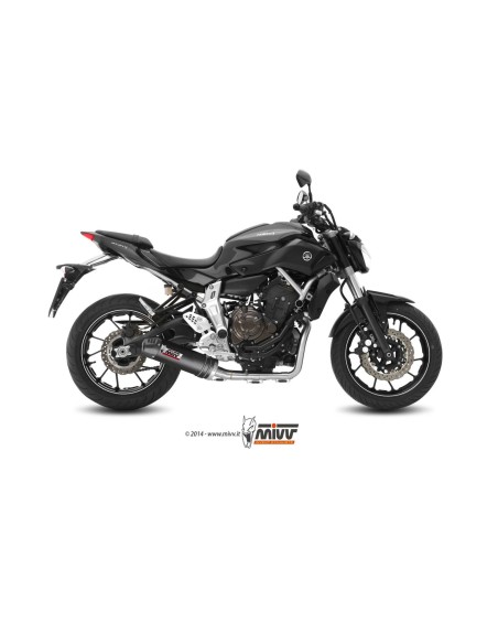 escape completo mivv 2x1 oval carbono con tapa carbono yamaha mt 07 fz 07 2014 25