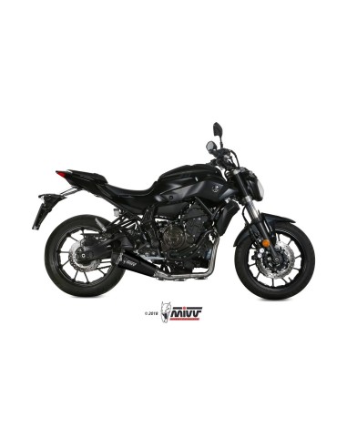 escape completo mivv 2x1 delta race black yamaha mt 07 fz 07 2014 20 y 044 ldrb