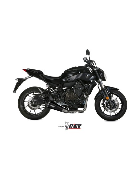 escape completo mivv 2x1 delta race black yamaha mt 07 fz 07 2014 20 y 044 ldrb