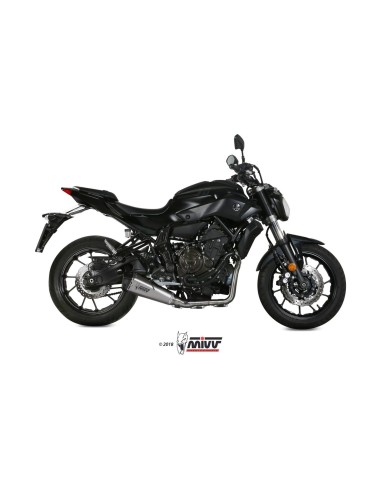 escape completo mivv 2x1 delta race st steel yamaha mt 07 fz 07 2014 20 y 044 ldrx