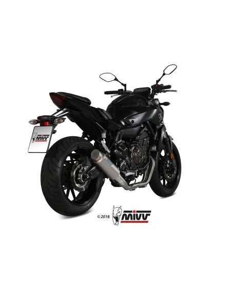 escape completo mivv 2x1 gp pro titan yamaha mt 07 fz 07 2014 20 y 045 l6p