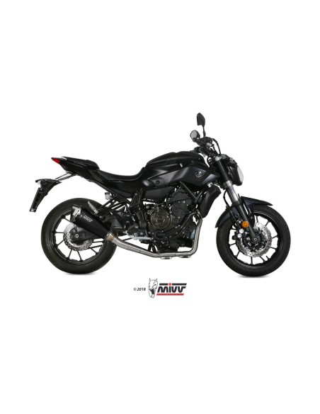 escape completo mivv 2x1 delta race black yamaha mt 07 fz 07 2014 24 y 045 ldrb