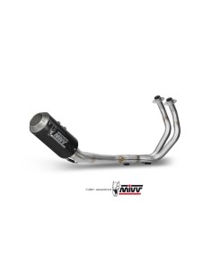 escape completo mivv 2x1 mk3 carbono yamaha mt 07 fz 07 2014 24 y 045 sm3c