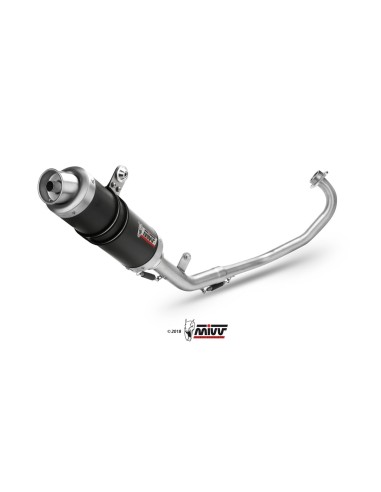 escape completo mivv 1x1 gp carbon yamaha mt 125 2015 19 yzf r125 2014 18 y 047 l2s