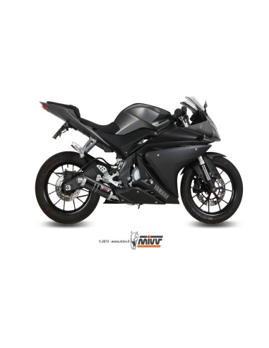 escape completo mivv 1x1 gp black yamaha mt 125 2015 19 yzf r125 2014 18 y 047 lxb
