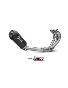 escape completo mivv 3x1 oval carbono tapa carbono yamaha tracer 900 gt fj 09 2015 20