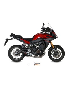 escape completo mivv 3x1 oval carbono tapa carbono yamaha tracer 900 gt fj 09 2015 20 2