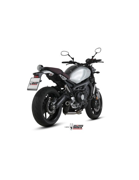 escape completo mivv 3x1 oval carbono con tapa carbono yamaha xsr 900 2016 20 y 054 l3c
