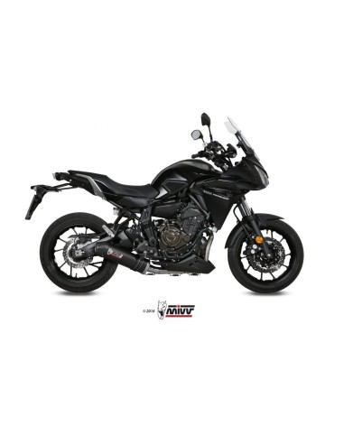 escape completo mivv 2x1 oval carbono tapa carbono yamaha tracer 700 gt tracer 7 2016 25