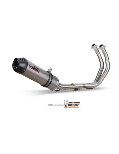 escape completo mivv 2x1 oval titan tapa carbono yamaha tracer 700 gt tracer 7 2016 25