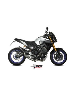 escape completo mivv 3x1 x m1 black yamaha mt 09 fz 09 2013 20 y 060 lc4b 2