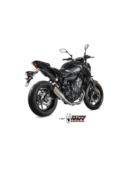 escape completo mivv 2x1 gp pro titan yamaha mt 07 fz 07 2021 24 y 065 l6p