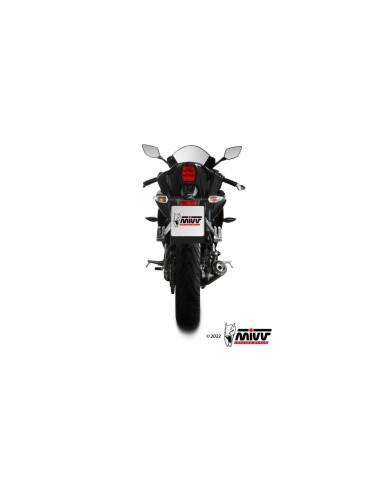 escape completo mivv 1x1 x m1 black yamaha mt 125 2020 24 yzf r125 2019 24 y 067 lc4b